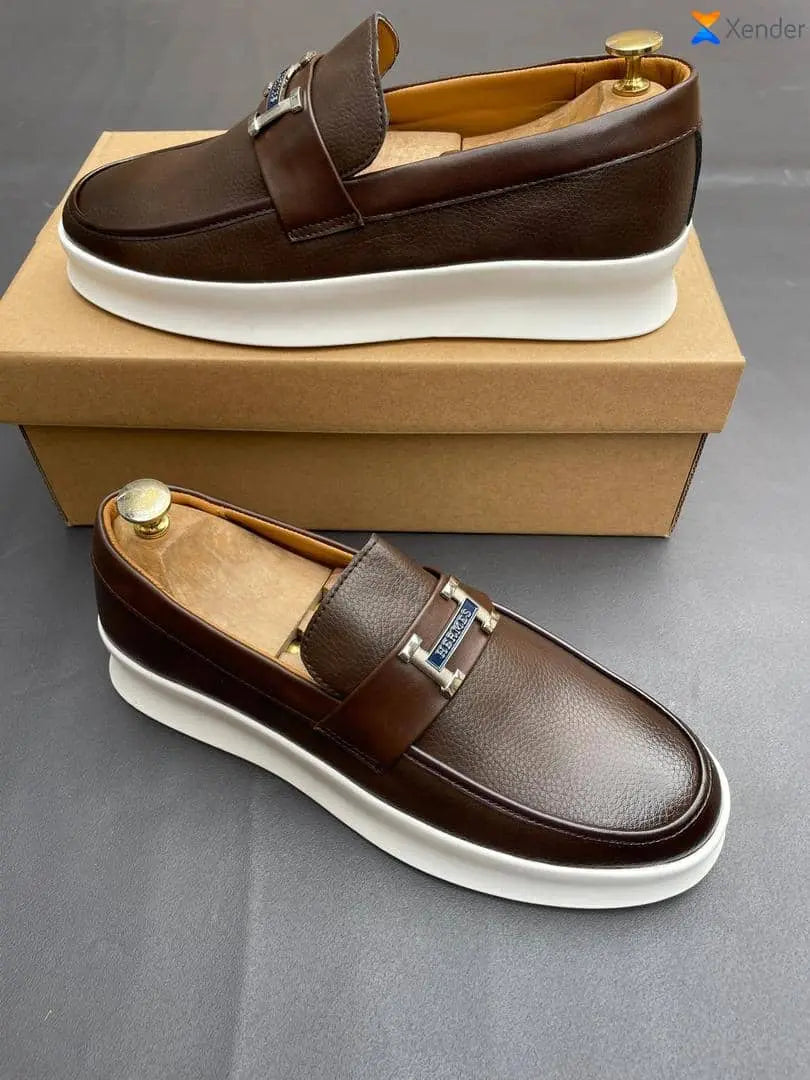 Chaussure homme cuir luxe