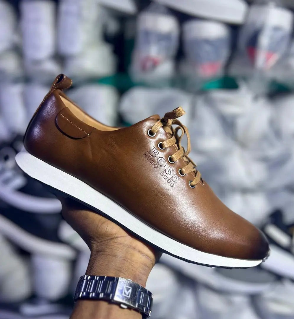 Baladeuse En Cuir Pour Hommes