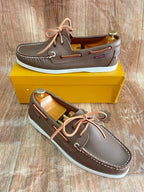 Mocassins Style Bateau À Lacets Tendance Pour Homme